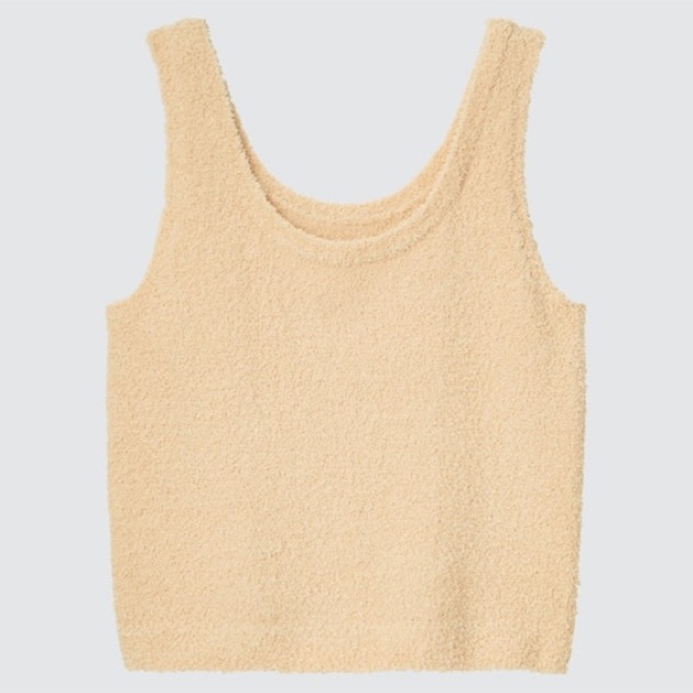 Uniqlo Fuzzy Sherpa Tank Top